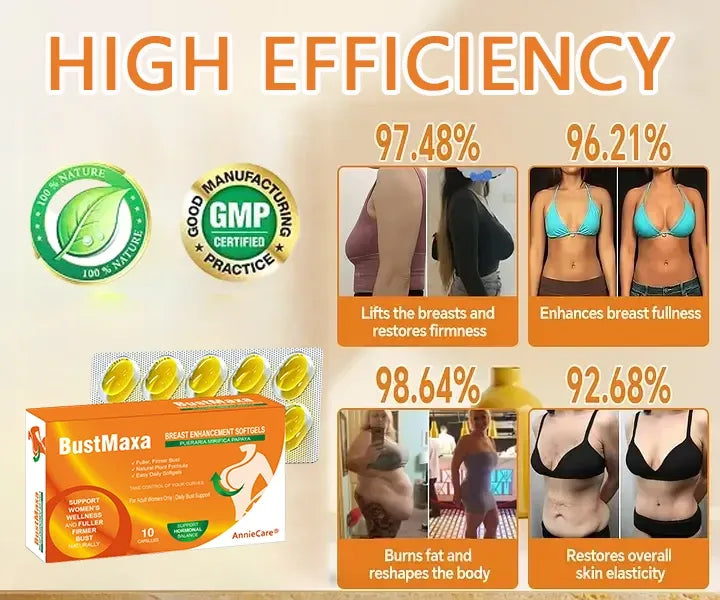AnnieCare® Upgrade Pueraria Mirifica Papaya Breast Enhancement Capsules 📈(Fuller Breasts - Boosts Fat Metabolism - Restores Skin Elasticity)