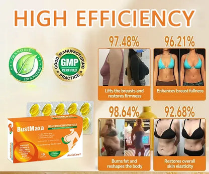 AnnieCare® Upgrade Pueraria Mirifica Papaya Breast Enhancement Capsules 📈(Fuller Breasts - Boosts Fat Metabolism - Restores Skin Elasticity)