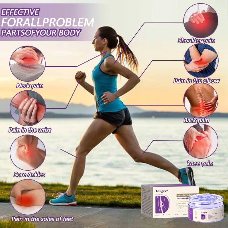 👉Cougex™ Turmeric & Emu Oil Arthritis Soothing Pain Relief Massage Gel 👨‍⚕️Australian Osteopathic Association （AOA）Approved