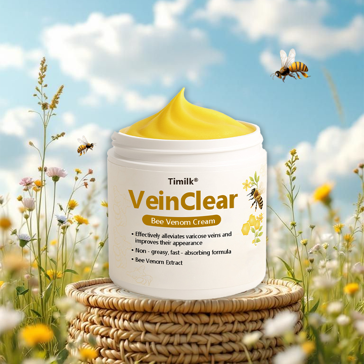 ✨Timilk® VeinClear Bee Venom Cream |✨ Visible Relief in Just 7 Days! 🦵🌿