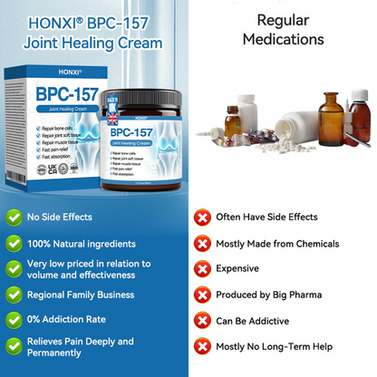 HONXI® BPC-157 Joint Healing Cream🦴Treats Arthritis, Neuropathy, Rheumatism, Sports Injuries & More 🌹