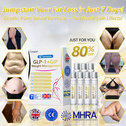 MHRA 🇬🇧 | Official UK 🇬🇧 Store — Croaie® Telportide Oral Solution, GIP and GLP-1 Dual-Action Weight Loss Solution, One Bottle Daily, Results in 7 Days🩹