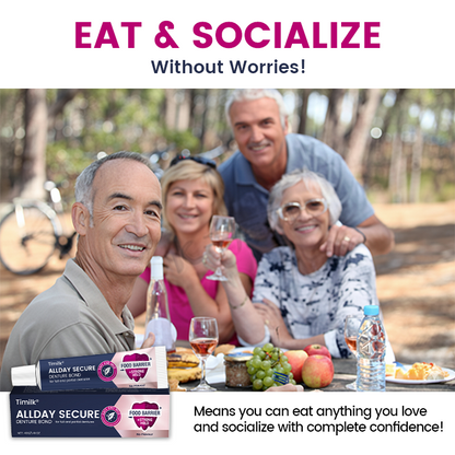 🌏🌏Timilk® AllDay Secure Denture Bond