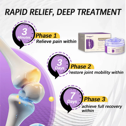 👉Cougex™ Turmeric & Emu Oil Arthritis Soothing Pain Relief Massage Gel 👨‍⚕️Australian Osteopathic Association （AOA）Approved