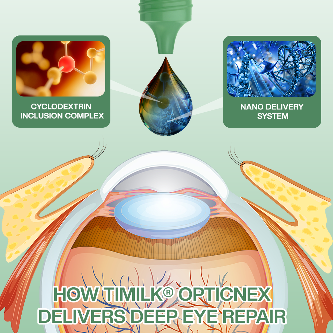 Timilk® OpticNex DualTech Eye Solution Drops