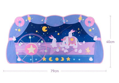 Bunny Circus Moon Extra Large Desk Mouse Pad